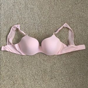 baby pink bra